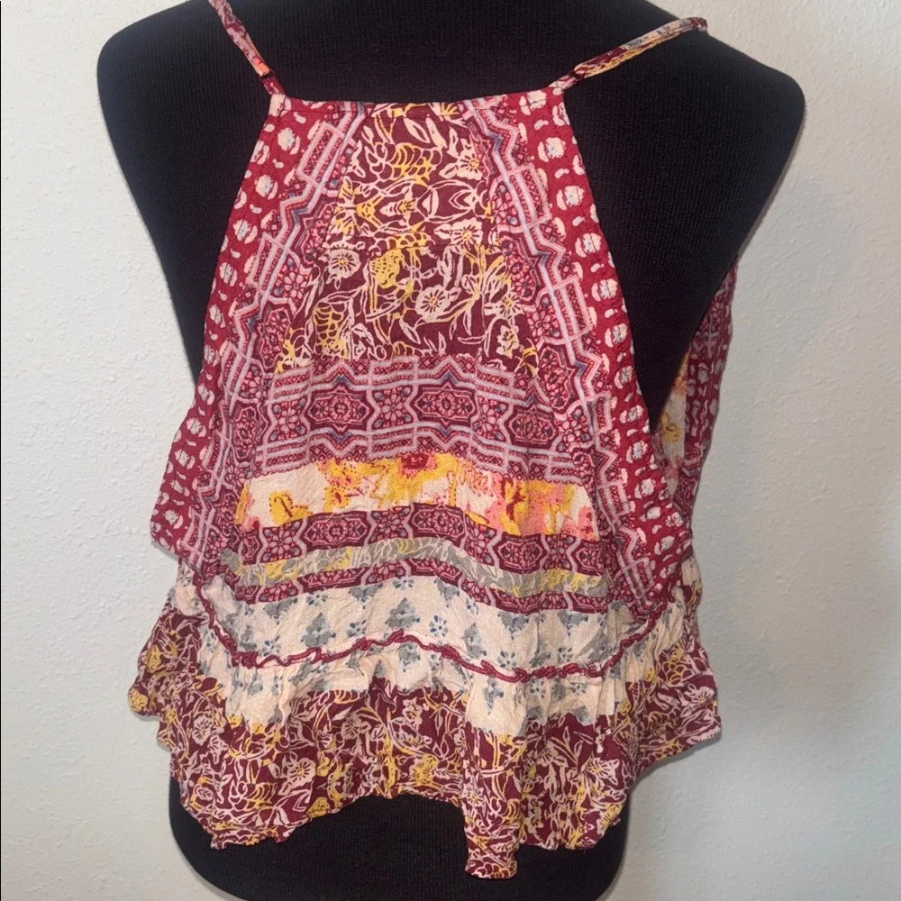 Free People Cropped Tank Top size XL - Picture 4 of 8